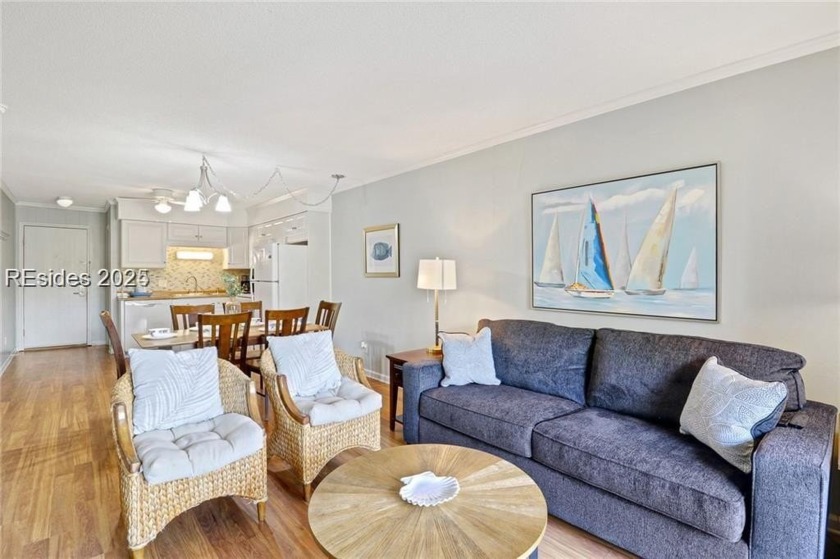 This bright, two-bedroom, two-bathroom villa in Hilton Head - Beach Condo for sale in Hilton Head Island, South Carolina on Beachhouse.com