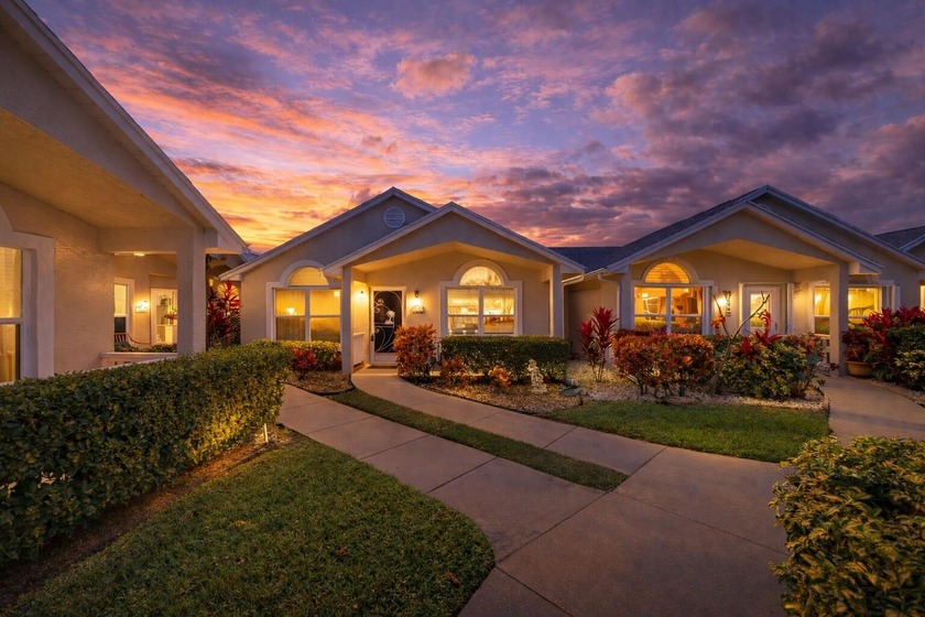 Lakefront courtyard villa in Kings Isle, Isle of Lombardy. Enjoy - Beach Home for sale in Port Saint Lucie, Florida on Beachhouse.com