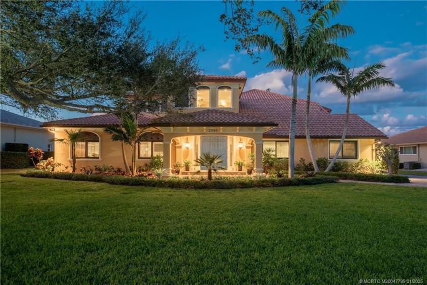 Experience luxury living in this stunning Mediterranean-style - Beach Home for sale in Stuart, Florida on Beachhouse.com