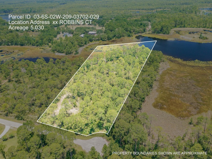 LOOKING TO GET AWAY AND ENJOY NATURE - THIS 5 ACRE PARCEL OFFERS - Beach Acreage for sale in Panacea, Florida on Beachhouse.com