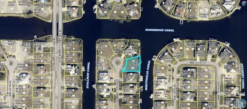 This beautiful Northwest GULF ACCESS lot is perfect for your new - Beach Lot for sale in Cape Coral, Florida on Beachhouse.com