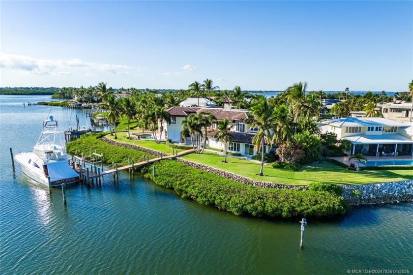 This 8,000-sq.-ft. Mediterranean masterpiece in exclusive - Beach Home for sale in Stuart, Florida on Beachhouse.com