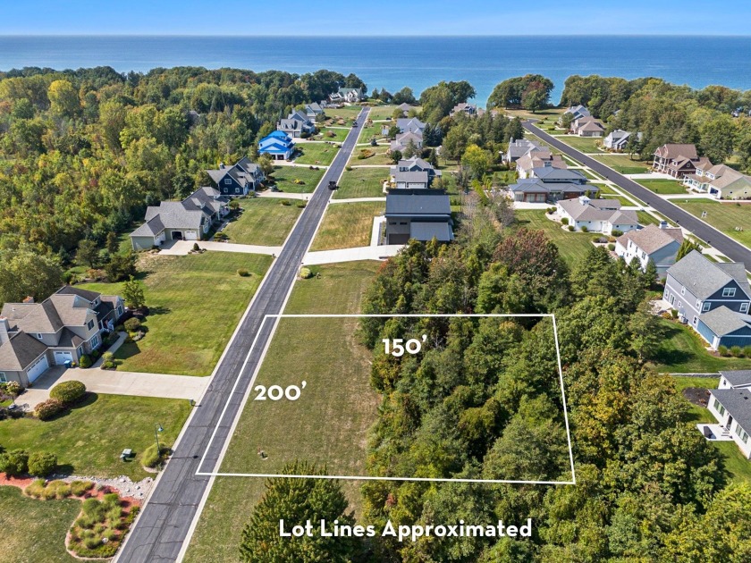 Build your custom retreat in the prestigious gated enclave of - Beach Lot for sale in South Haven, Michigan on Beachhouse.com