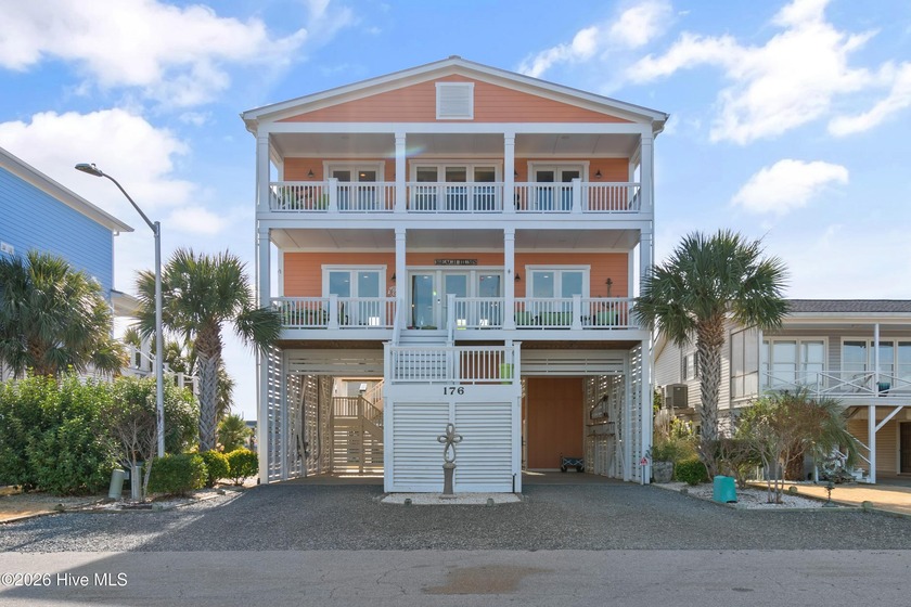 Welcome to a custom-built coastal retreat where luxury, views - Beach Home for sale in Holden Beach, North Carolina on Beachhouse.com