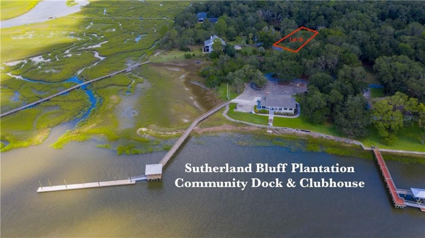 Lot 16 at Sutherland Bluff Plantation is conveniently located - Beach Lot for sale in Townsend, Georgia on Beachhouse.com