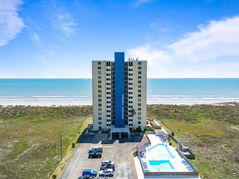 Exceptional Beachfront Living at Mustang Towers!  Enjoy - Beach Condo for sale in Port Aransas, Texas on Beachhouse.com