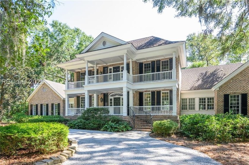 Situated on 3.19 acres of Lowcountry charm, this Charleston - Beach Home for sale in Okatie, South Carolina on Beachhouse.com