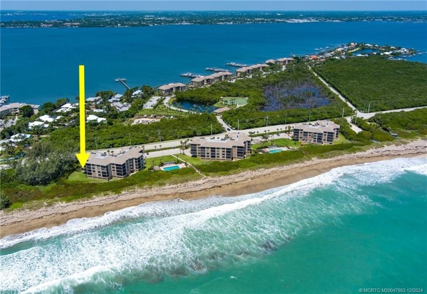 Oceanfront 2/2 condo with very private water views on Hutchinson - Beach Condo for sale in Stuart, Florida on Beachhouse.com