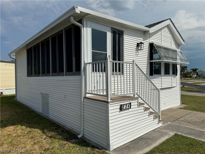 Welcome to Palmetto Palms where YOU own the land. This cozy 1 - Beach Home for sale in Fort Myers, Florida on Beachhouse.com