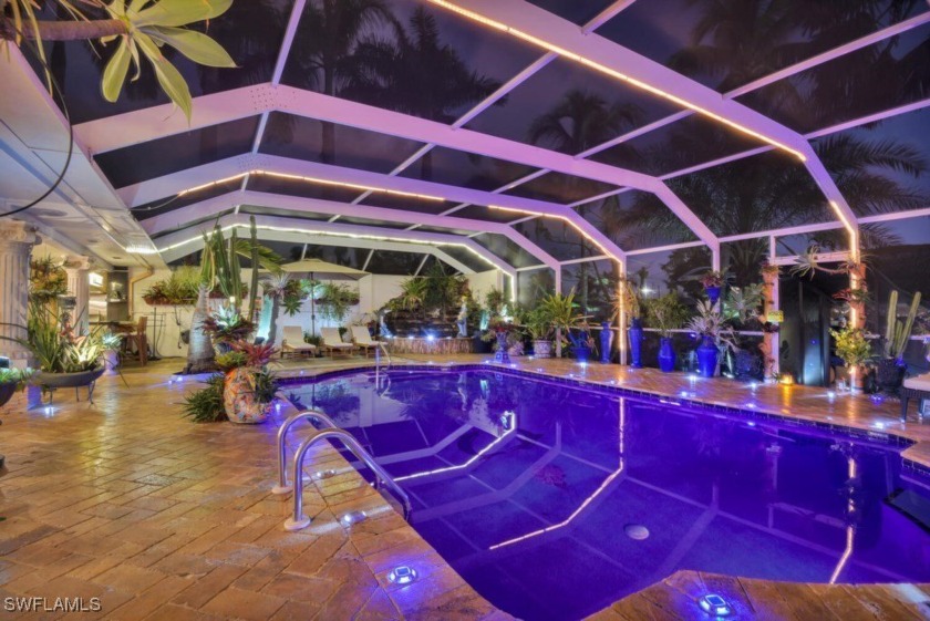 Tropical Jungalow, where European opulence meets Tommy Bahama - Beach Home for sale in Cape Coral, Florida on Beachhouse.com
