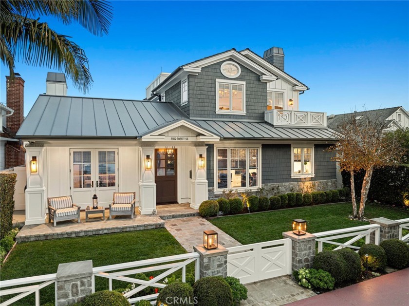 From the inviting front porch and Dutch door entry, you are - Beach Home for sale in Newport Beach, California on Beachhouse.com