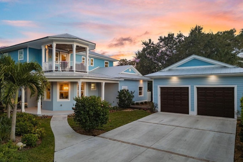 Located in the ''Best Coastal Small Town,'' this 2020-built Key - Beach Home for sale in Stuart, Florida on Beachhouse.com