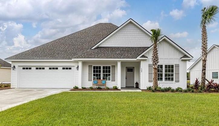 GORGEOUS NEW CONSTRUCTION ON THE LAKE IN BEAUTIFUL GATED - Beach Home for sale in Brunswick, Georgia on Beachhouse.com