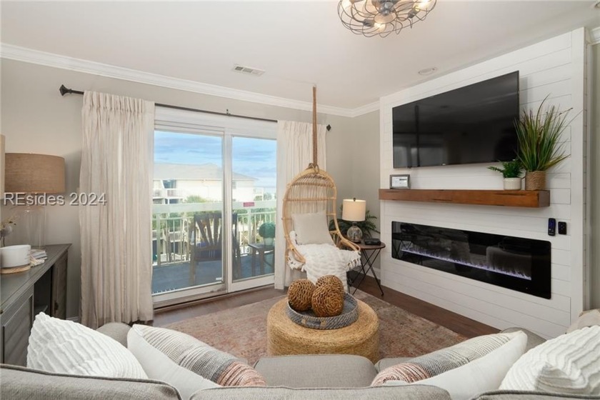 Discover this beautifully renovated top-floor oceanfront condo - Beach Home for sale in Hilton Head Island, South Carolina on Beachhouse.com