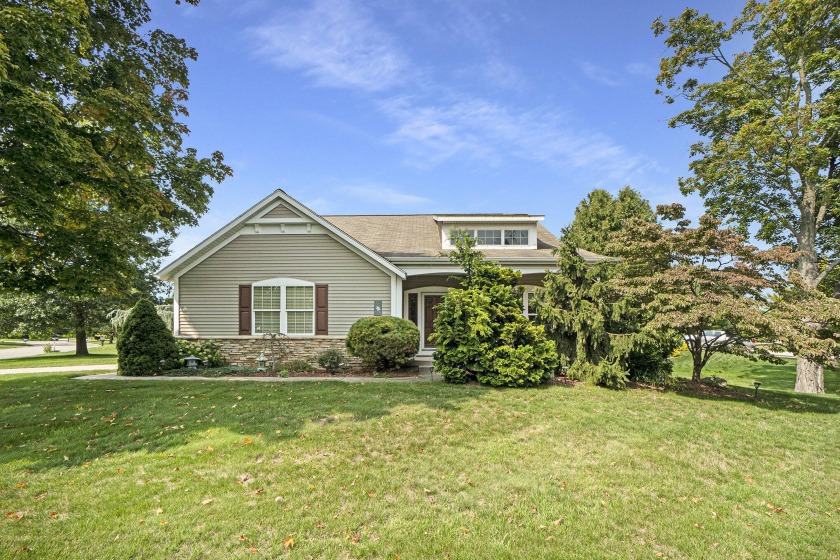 This spacious single-story villa in Windflower Way boasts 9-foot - Beach Home for sale in Norton Shores, Michigan on Beachhouse.com