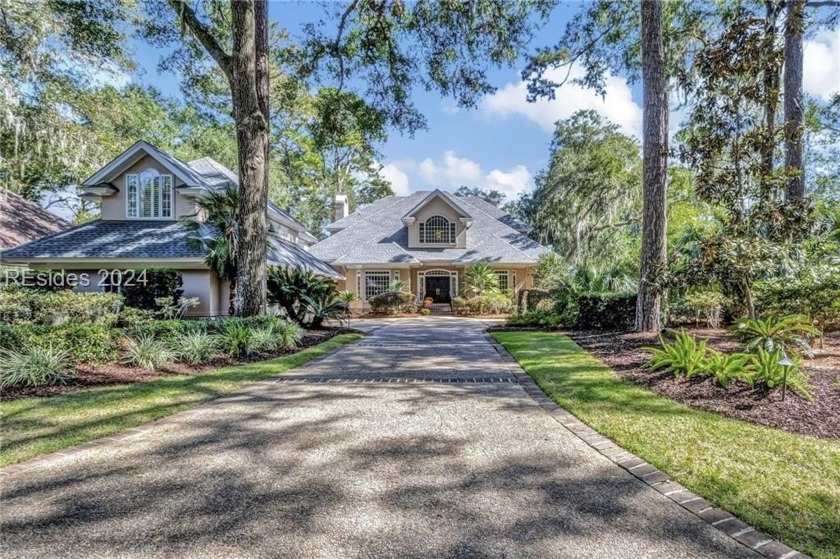 The setting is perfect and the home just right! Located on a - Beach Home for sale in Bluffton, South Carolina on Beachhouse.com