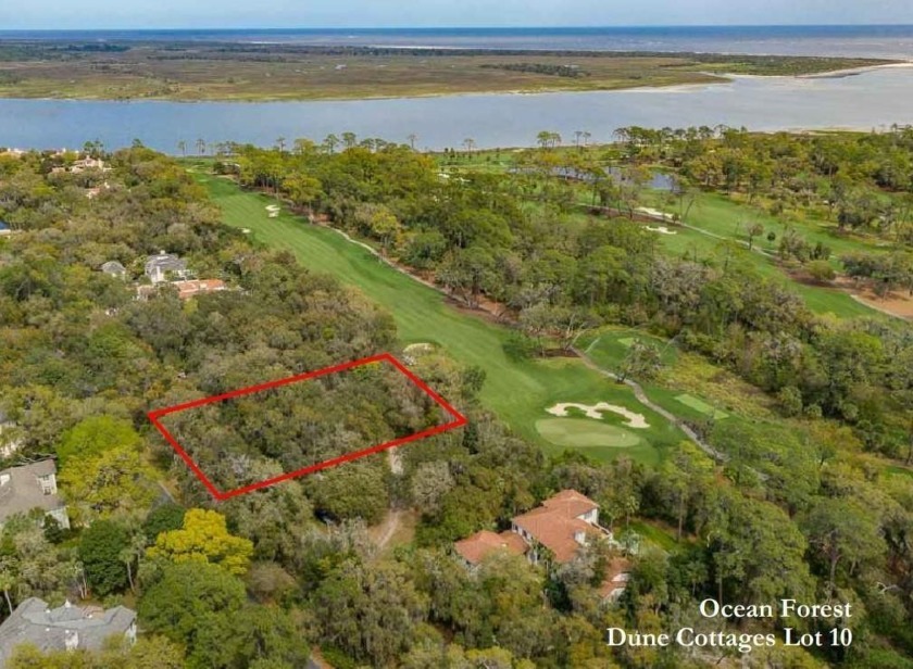 Located on the picturesque 6th fairway of the famed and private - Beach Lot for sale in Sea Island, Georgia on Beachhouse.com