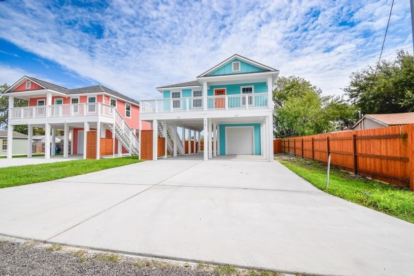 The home is elevated on pilings to allow for covered parking and - Beach Home for sale in Rockport, Texas on Beachhouse.com