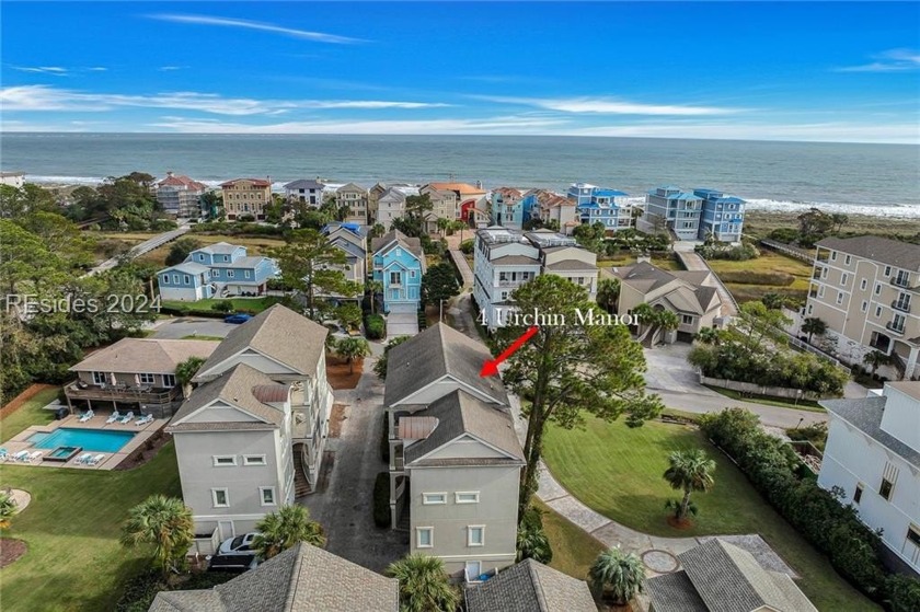 This stunning 3rd-row beach home offers breathtaking ocean and - Beach Home for sale in Hilton Head Island, South Carolina on Beachhouse.com