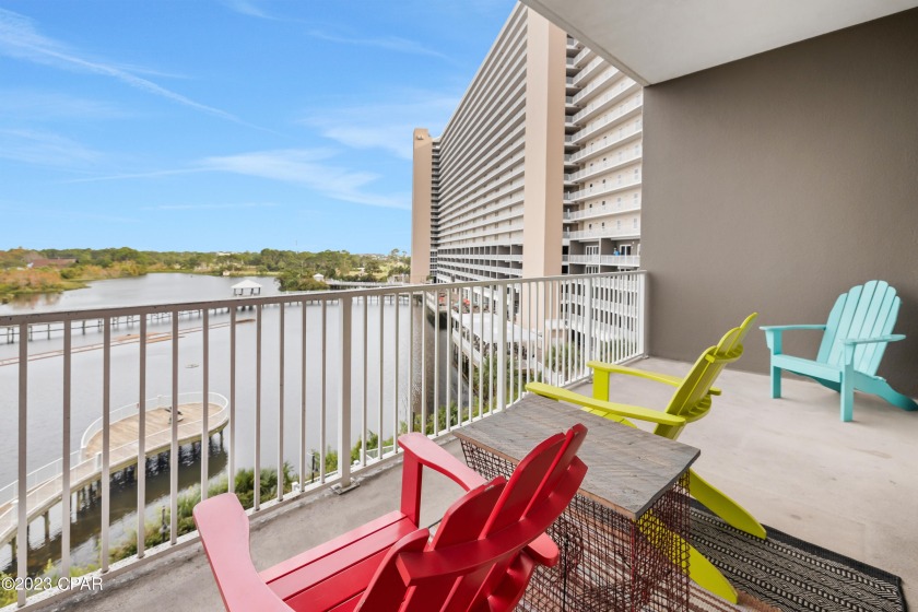 Drive up to the 4th floor of the Southwest parking garage and - Beach Condo for sale in Panama City Beach, Florida on Beachhouse.com