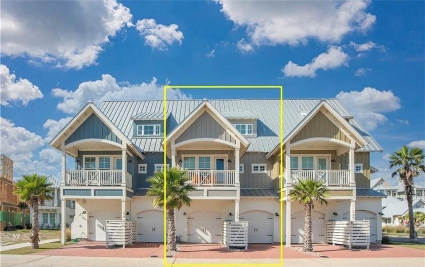 Fabulous and fully furnished three-story townhome in highly - Beach Townhome/Townhouse for sale in Port Aransas, Texas on Beachhouse.com