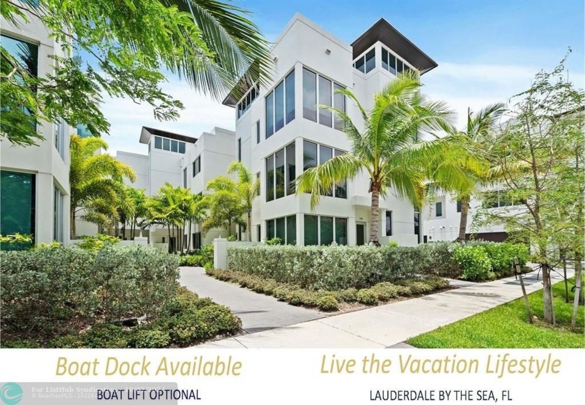 Live the Vacation Lifestyle Year-Round Limited opportunity to - Beach Townhome/Townhouse for sale in Lauderdale By The Sea, Florida on Beachhouse.com