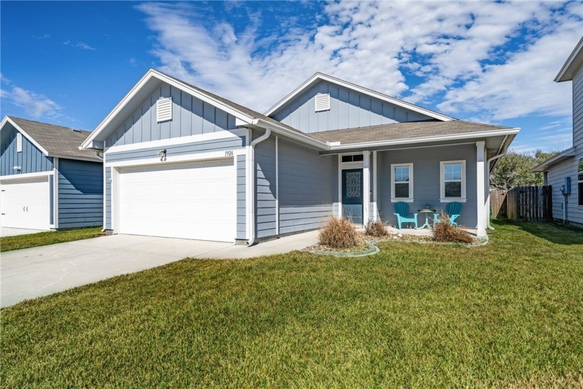 Step inside & be greeted by spacious & bright living area - Beach Home for sale in Aransas Pass, Texas on Beachhouse.com