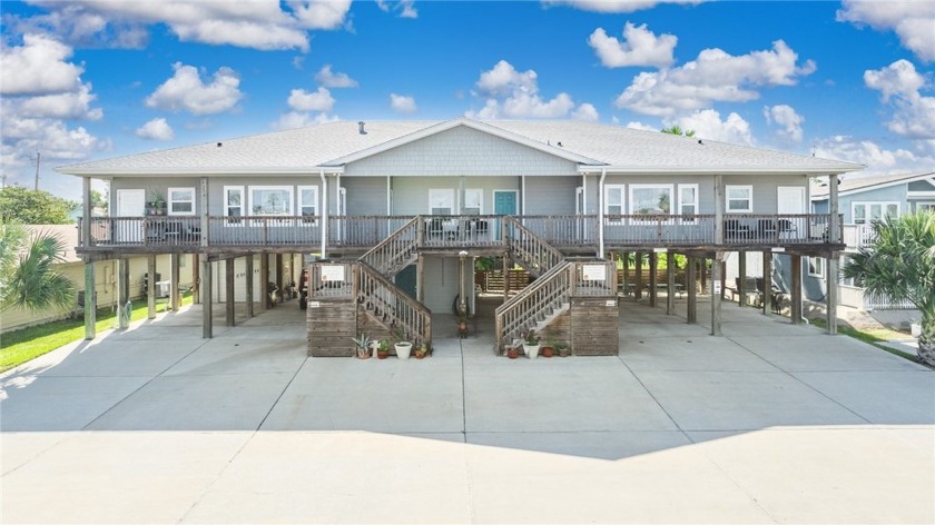 Step into this stunning 3-unit multi-family property, perched - Beach Townhome/Townhouse for sale in Port Aransas, Texas on Beachhouse.com