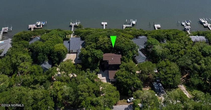 Beautiful waterfront setting for privacy and beauty. This house - Beach Home for sale in Atlantic Beach, North Carolina on Beachhouse.com