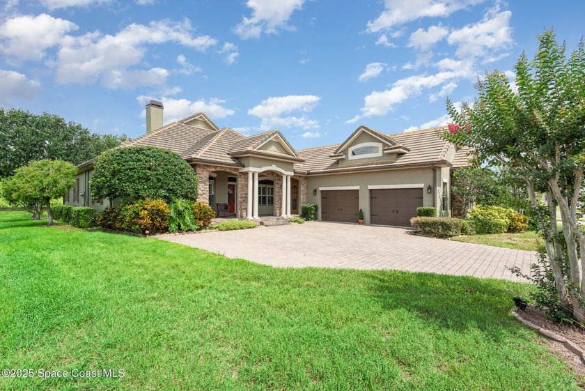 Custom built home in Indian River Preserve Golf Community, sits - Beach Home for sale in Mims, Florida on Beachhouse.com
