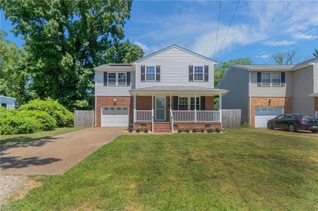 Welcome home! This charming home has 5 spacious bedrooms, ample - Beach Home for sale in Hampton, Virginia on Beachhouse.com