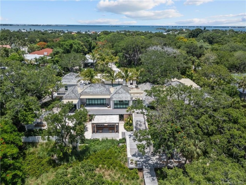 Perched atop a 35-foot bluff, this brand-new 10,000 sq. ft - Beach Home for sale in Stuart, Florida on Beachhouse.com