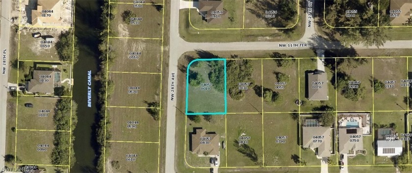 Great Residential Lot In Fast Growing Cape Coral. This Corner - Beach Lot for sale in Cape Coral, Florida on Beachhouse.com