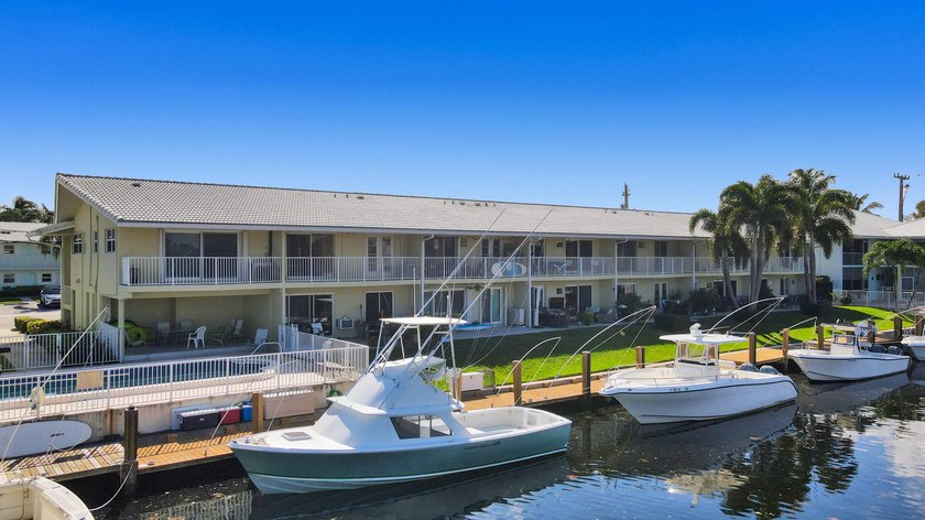 South Florida waterfront living comes to life with BOAT DOCK - Beach Condo for sale in Lighthouse Point, Florida on Beachhouse.com