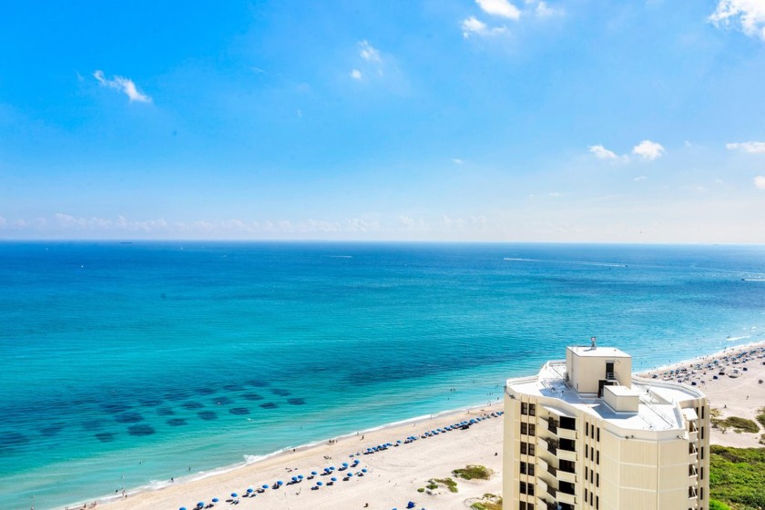 Magnificent panoramic views of the ocean south down towards Palm - Beach Condo for sale in Singer Island, Florida on Beachhouse.com