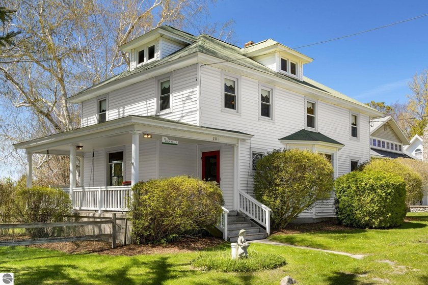 Originally built in 1900 as the Lutheran Church parsonage, this - Beach Home for sale in Leland, Michigan on Beachhouse.com