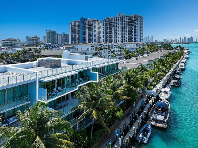 Step into luxury at Palau Sunset Harbour's Penthouse 02 - Beach Condo for sale in Miami Beach, Florida on Beachhouse.com