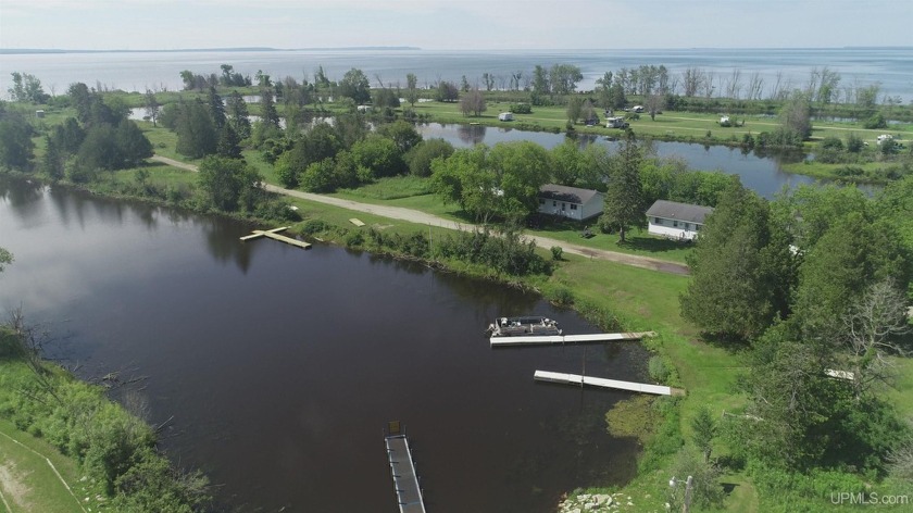 Lake Michigan's famous Big Bay de Noc and the Sturgeon River - Beach Commercial for sale in Nahma, Michigan on Beachhouse.com