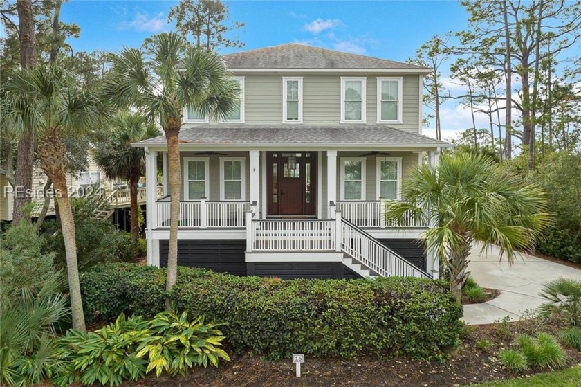 This marsh-front gem, built in 2017, offers modern design and a - Beach Home for sale in Hilton Head Island, South Carolina on Beachhouse.com