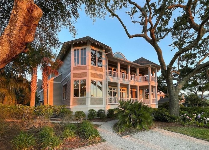 Stunning marsh-front home with expansive views. Custom built by - Beach Home for sale in Saint Simons, Georgia on Beachhouse.com