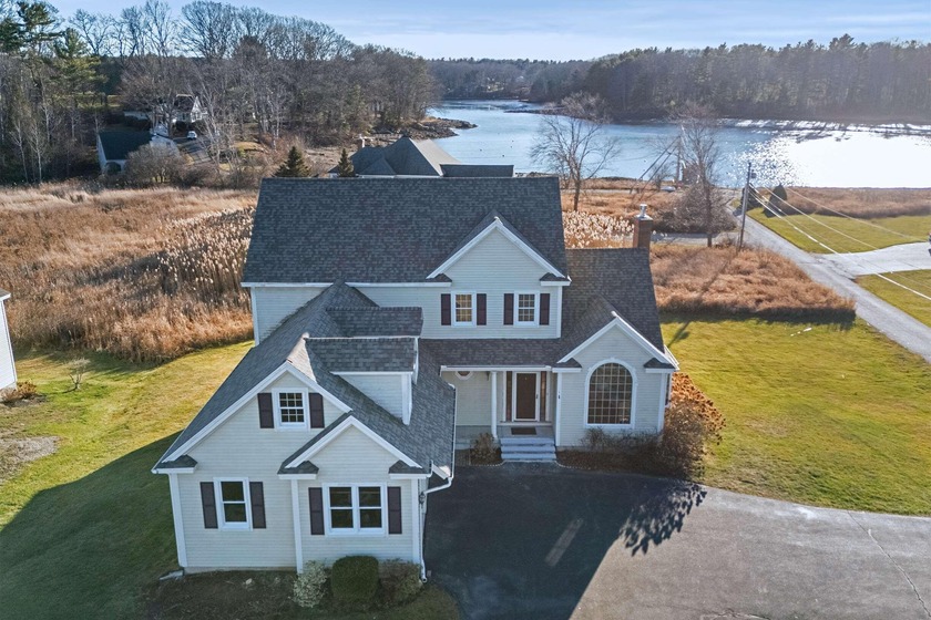 With sweeping water views, this exceptional residence in Orchard - Beach Home for sale in York, Maine on Beachhouse.com
