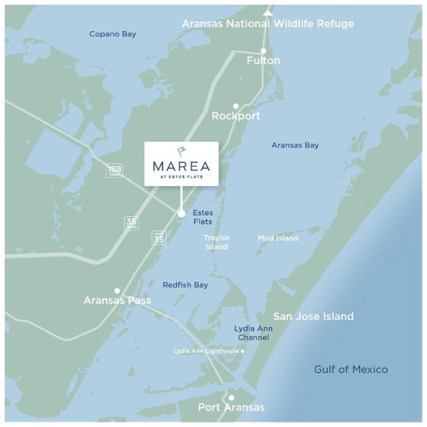 Homesite 33 - Estes Cove at Marea Set along the wide waters of - Beach Lot for sale in Rockport, Texas on Beachhouse.com