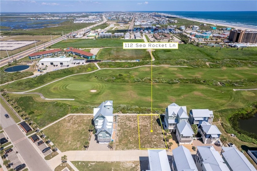 112 Sea Rocket is a spacious 108x53 lot located in the Fairways - Beach Lot for sale in Port Aransas, Texas on Beachhouse.com