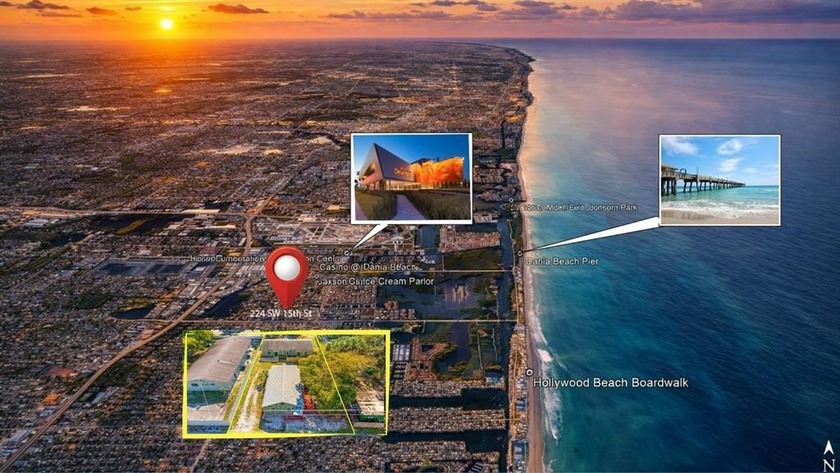 Owner Financing Available! This Money-Making Fourplex Offers A - Beach Lot for sale in Dania, Florida on Beachhouse.com