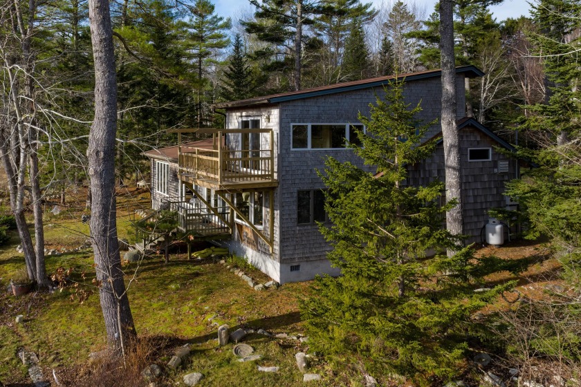 Private, secluded, year-round home in a magical setting - Beach Home for sale in Mount Desert, Maine on Beachhouse.com