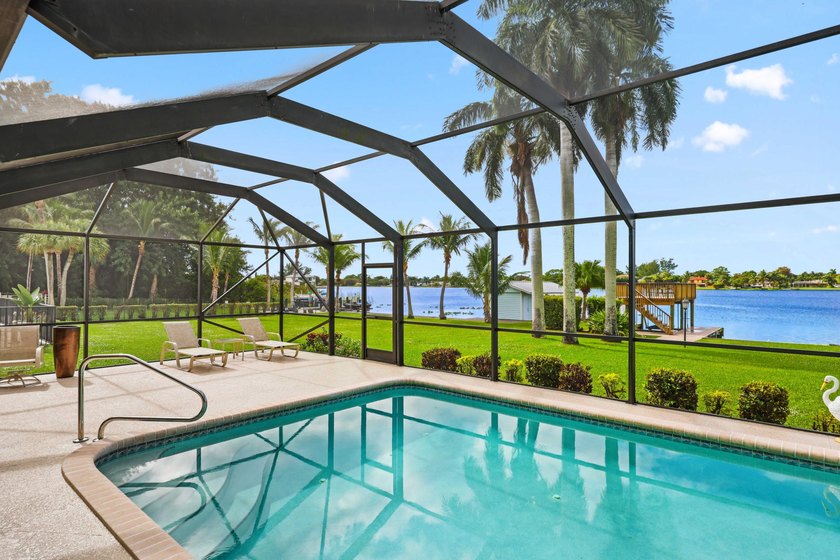 This Lake Osborne waterfront home is a boater's dream with your - Beach Home for sale in Lake Worth, Florida on Beachhouse.com
