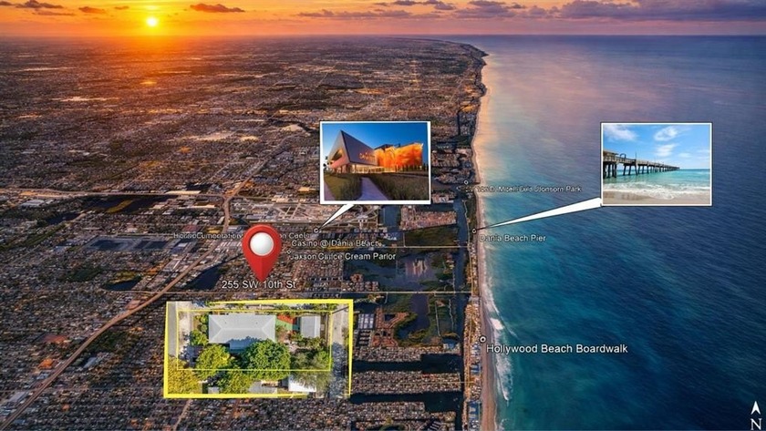 OWNER FINANCING!! This Money-Making Triplex Offers A Strong 7+ - Beach Lot for sale in Dania, Florida on Beachhouse.com