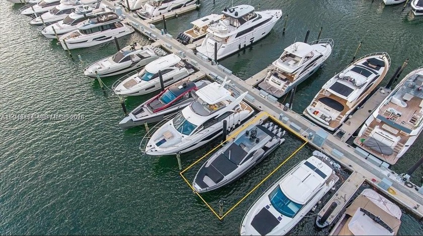 This 50' floating dock slip, located in a full-service marina - Beach Lot for sale in North Miami Beach, Florida on Beachhouse.com