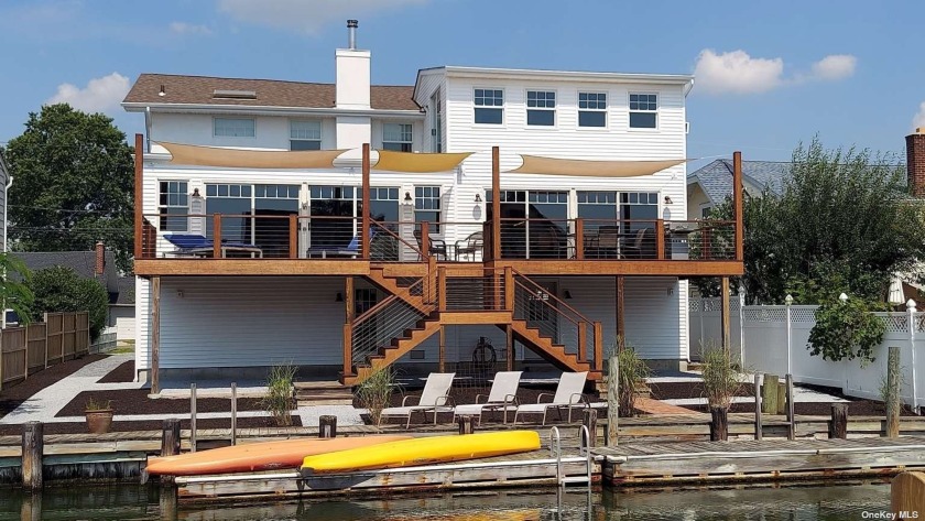 Stunning elevated waterfront home fully renovated with superb - Beach Home for sale in Freeport, New York on Beachhouse.com