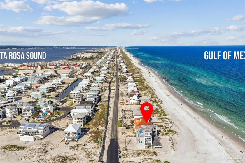 Ultimate Waterfront location on Navarre Beach on the Gulf of - Beach Home for sale in Navarre Beach, Florida on Beachhouse.com
